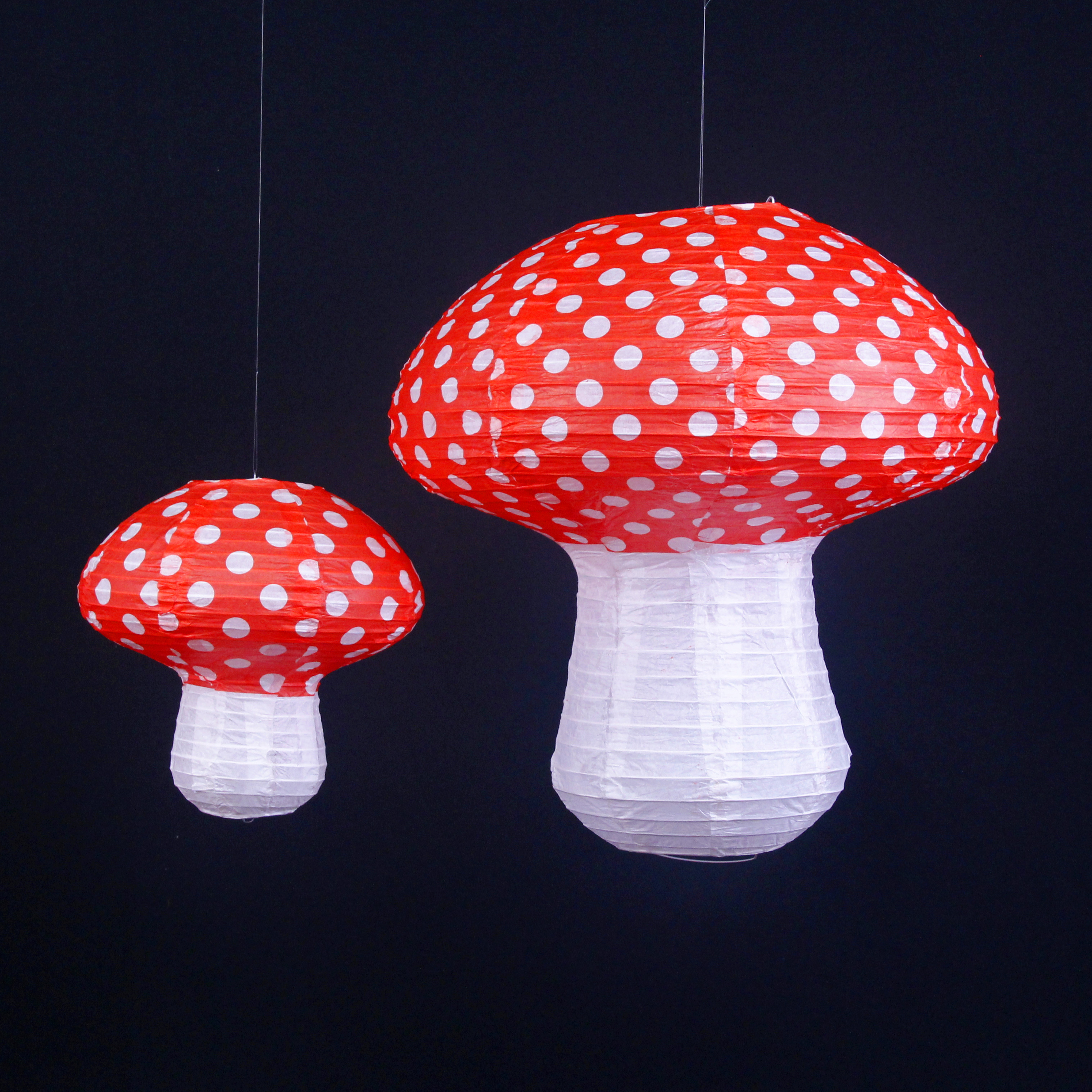 蘑菇花灯
