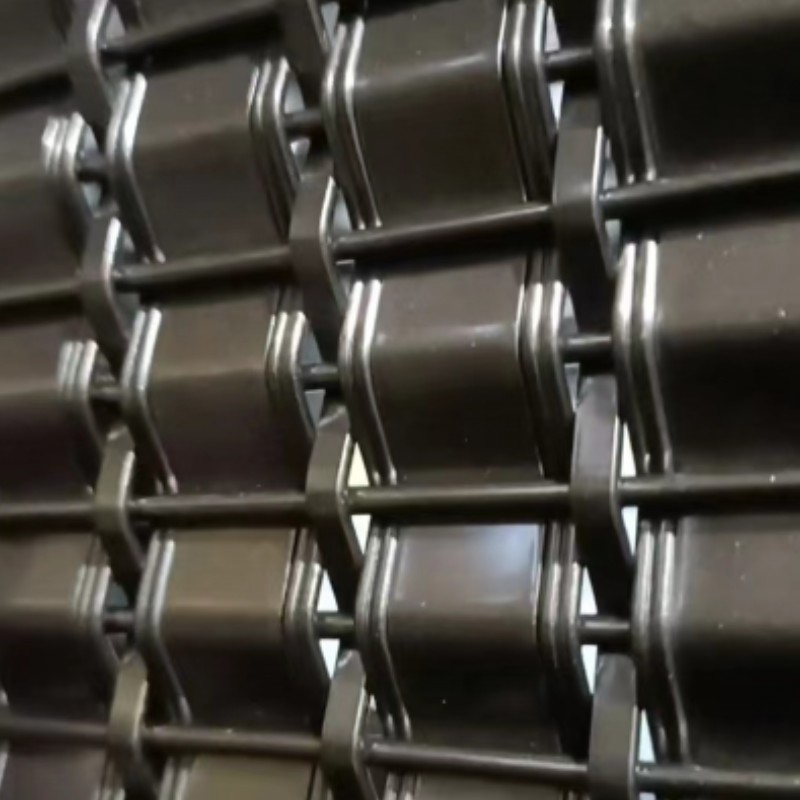 金属装饰网厂编织网水幕墙背景隔断不锈钢网屏风瓦片形编织网