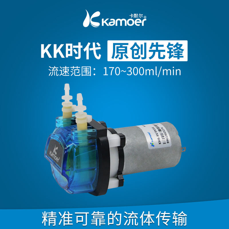 卡默尔蠕动泵12v抽水泵实验室水泵环保24伏耐酸碱循环泵KHS微型泵