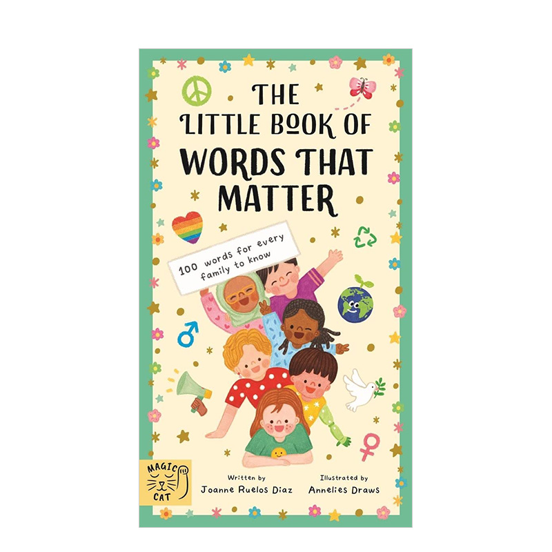 【现货】重要词汇小册子:每个孩子都需要理解的100个单词 The Little Book of Words That Matter 英文原版儿童英语单词学习口袋