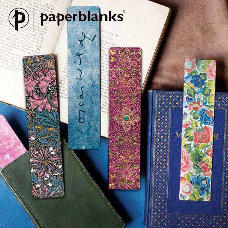 现货paperblanks纸质书签古典复古创意设计艺术精美礼物经典阅读