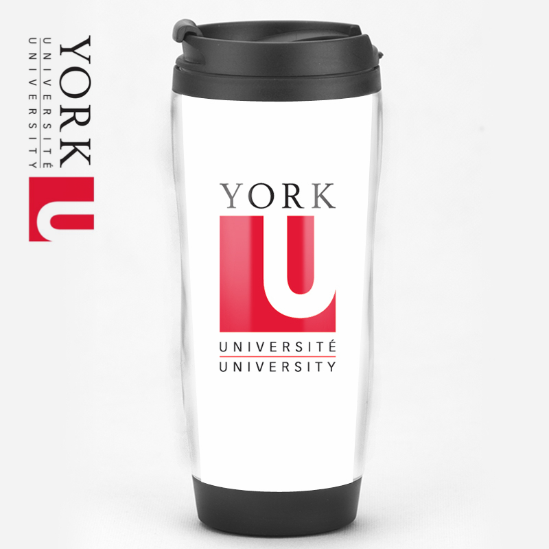 加拿大约克大学York University留学生校庆纪念品校友会水杯子