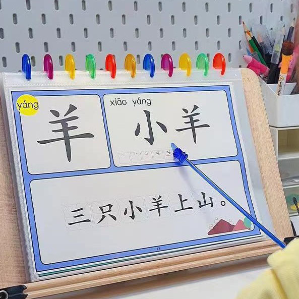 儿童识字我的第一本汉字书大字拼音版认字闪卡片幼儿宝宝早教神器