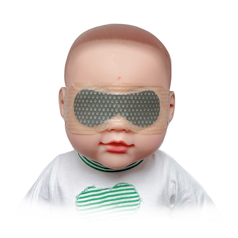 新生儿防蓝光眼罩婴儿硅凝胶低过敏护眼光疗遮光透气柔软聚酯衬垫