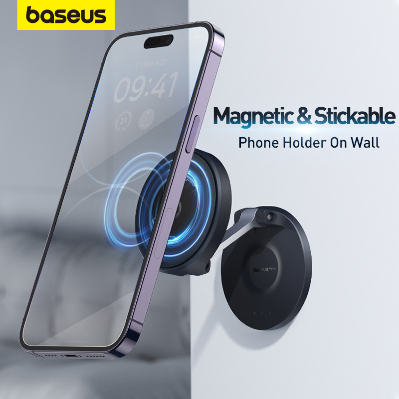 Baseus Magnetic Phone Stand Wall Holder for iPhone 15Pro max