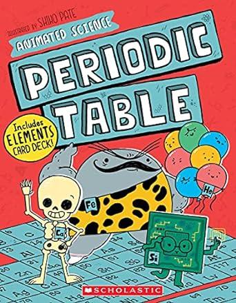 动画科学  元素周期表Animated Science: Periodic Table  趣味漫画科普  英文原版