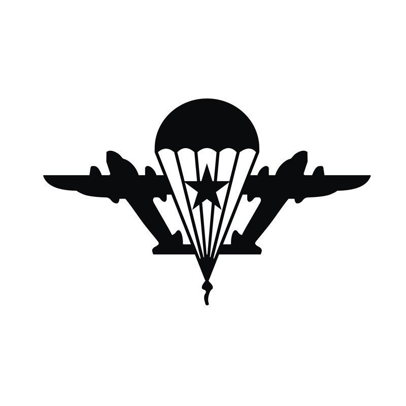 反光防水汽车电动机车军事空降兵部队C011俄罗斯伞兵标志