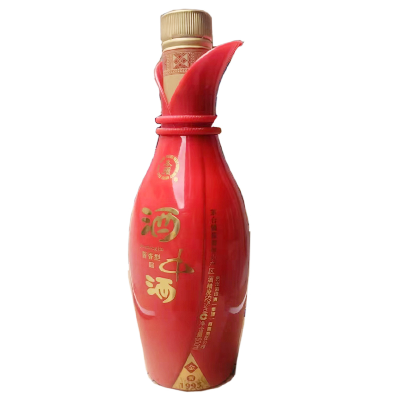 2016年 酒中酒  500ml*6 贵州酒中酒集团酱香型光瓶白酒