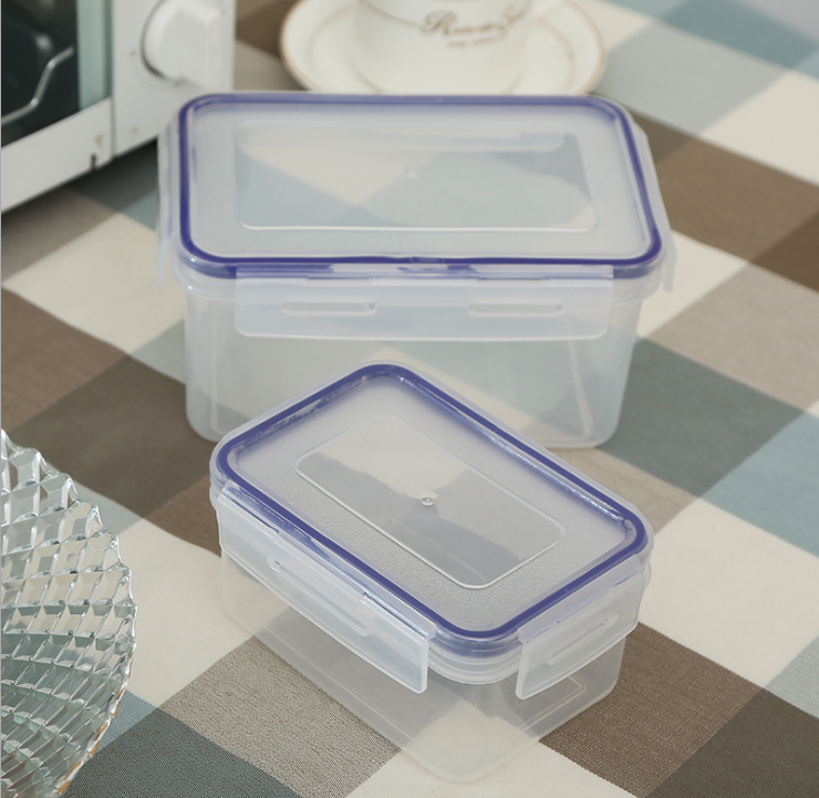 透明塑料盒 泥灸盒子空盒 长方形保鲜盒 可加热 药膏蜡泥膏包装盒