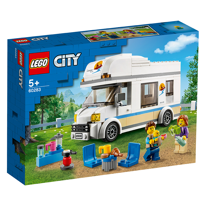 乐高LEGO 假日野营房车60283城市系列积木玩具2021款智力拼接儿童