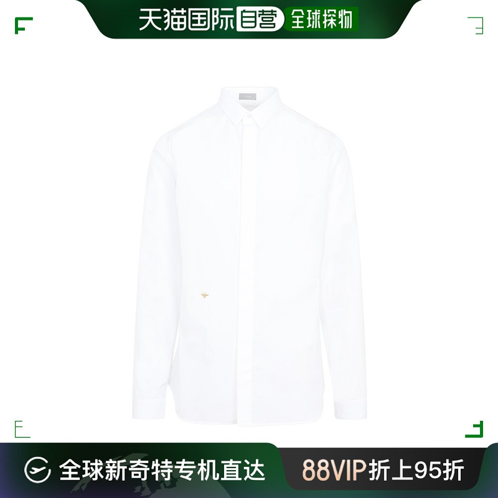 香港直邮DIOR 迪奥 男士 徽标长袖衬衫 733C554B2088