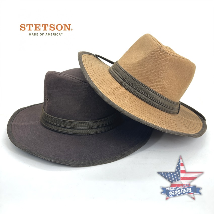 新春特价美国1865老牌STETSON斯泰森西部牛仔帽 复古牛仔帽
