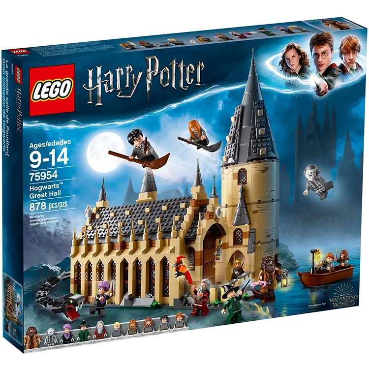 乐高LEGO 哈利波特系列 75954 霍格沃茨城堡 礼堂 大咪玩具店