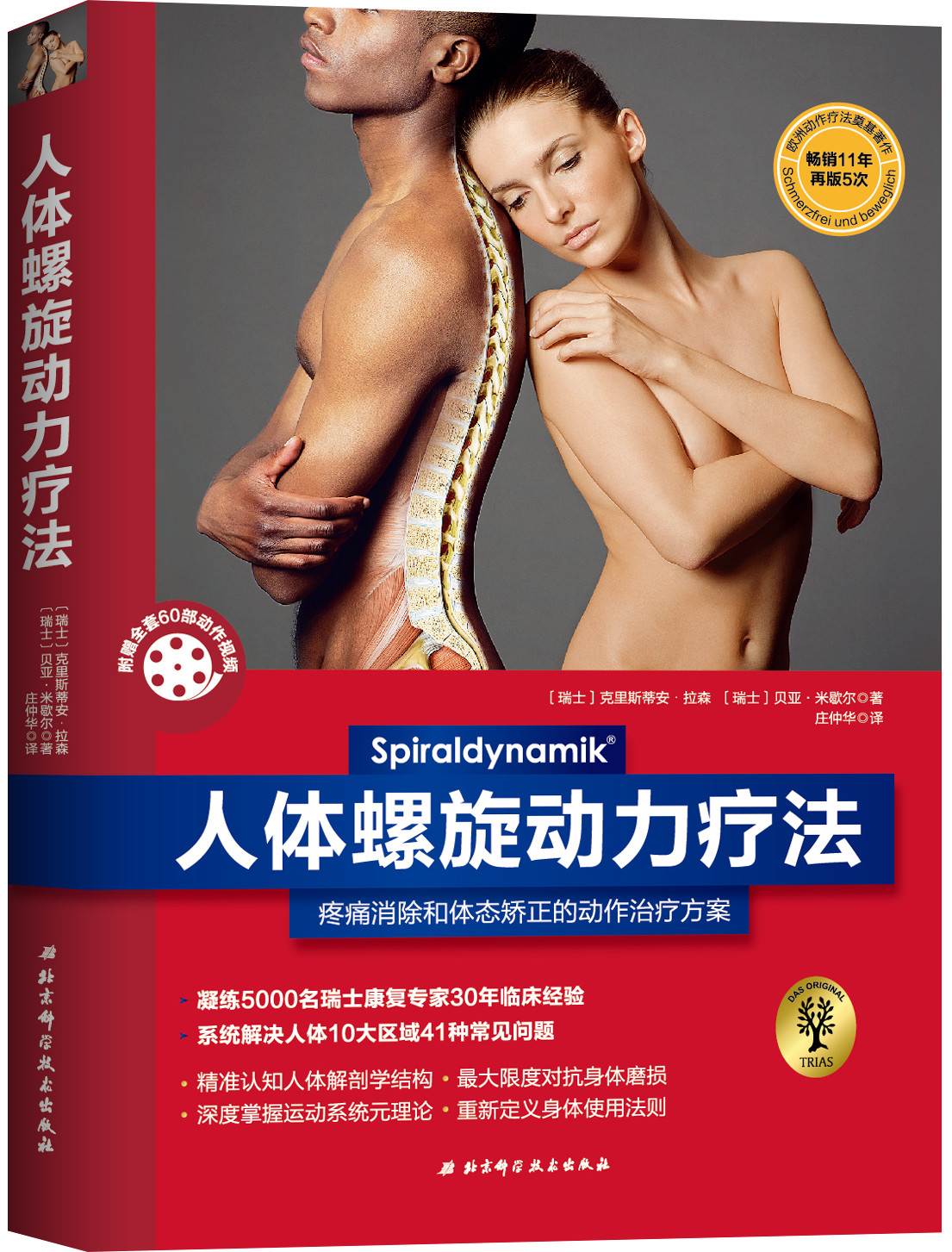 正版书籍  人体螺旋动力疗法 疼痛消除与体态矫正的动作治疗方案 欧洲康复医学经典之作人体常见问题康复技术关键人体解剖结构书
