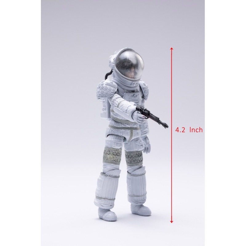 HIYA 海雅迷你系列 1/18 异形1 宇航服雷普利 4寸超可动人偶模型