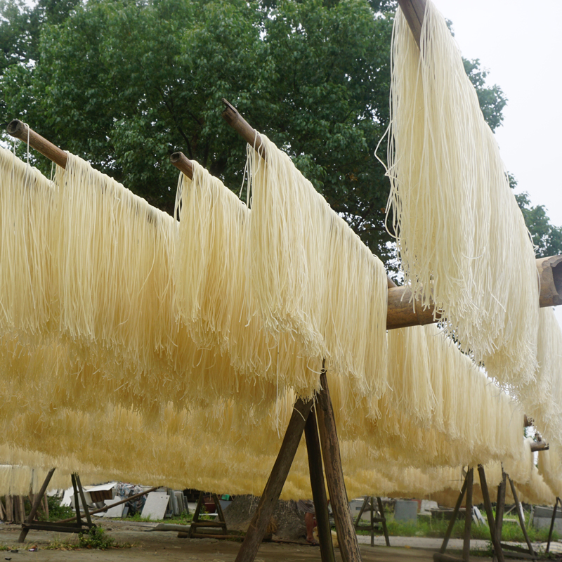 双桥粉干 浙江衢州特产过桥米线散袋装粉丝粉条中等散袋装米粉5斤