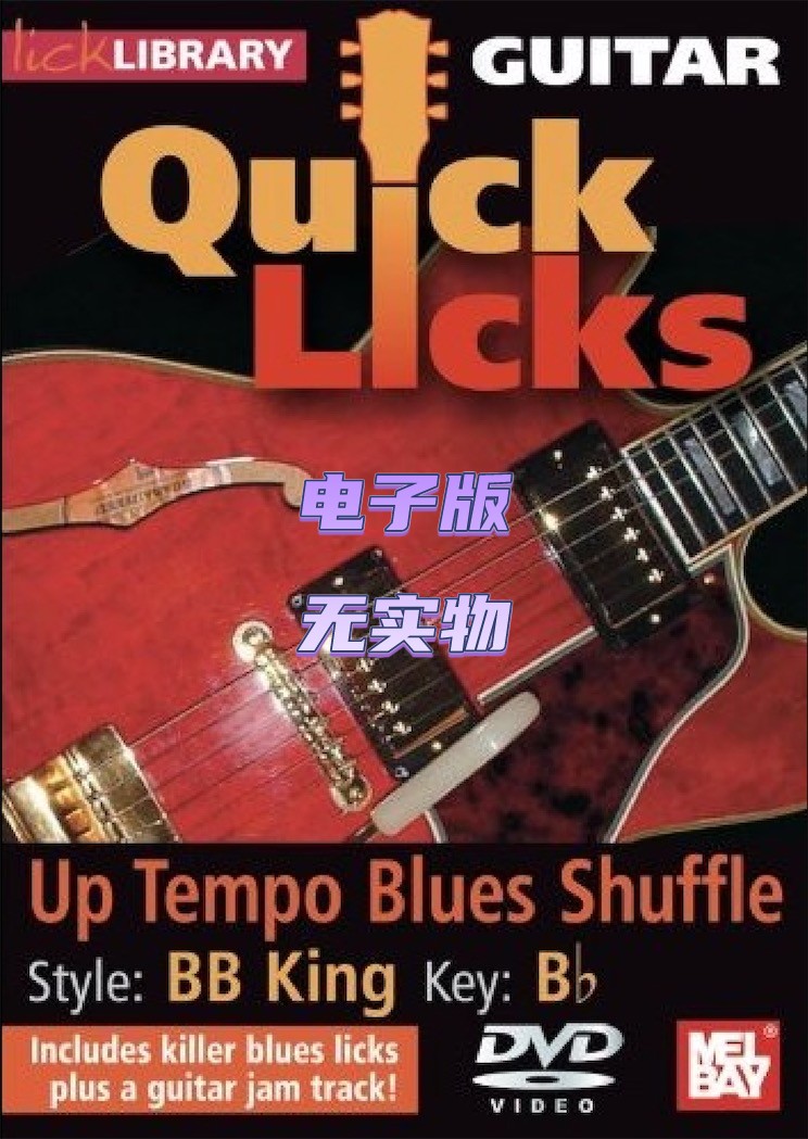 LL Quick Licks BB King Up Tempo Blues Shuffle 布鲁斯风格乐句