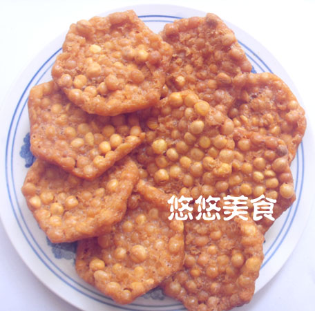 温州苍南南宋特产 零食 休闲小吃 农家自制手工香脆豆饼