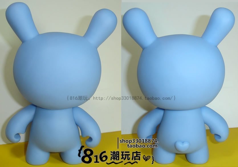 特价【BLMOMO|布罗莫】暴力熊素体白模DIY个性涂鸦0oO兔子蓝色
