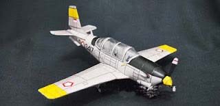 满48包邮1:48比例 T-34型号飞机战斗机3D立体纸模型手工DIY