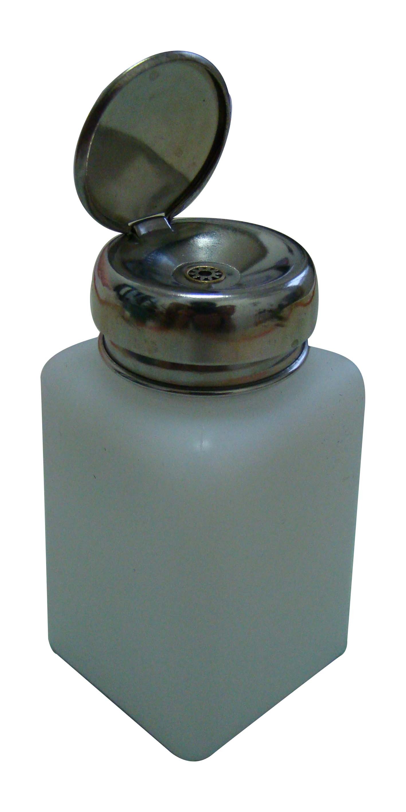 包邮 白色 防止液体挥发 试济瓶 防静电 按压式 250ML 塑料酒精瓶