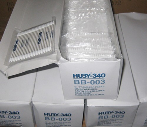 原装进口 HUBY-340棉签 纸棒 中尖头型号 净化 无尘棉签