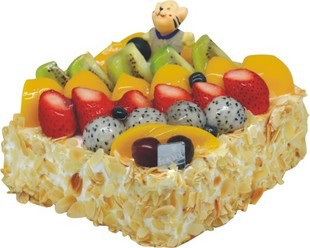 陕西蛋糕配送&西安生日蛋糕&方形蛋糕&西安欧式蛋糕西安蛋糕店