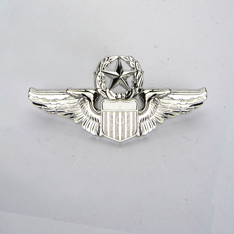 军迷美国军官将官空军高级飞行员飞行资质章资格章技能章胸徽胸章