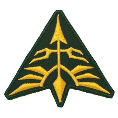 机动战士高达(GUNDAM、敢达) 新吉翁NeoZeon 残党*徽章 绿版