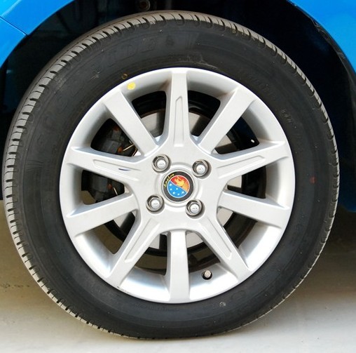 适用英伦SC5汽车 铝合金 轮毂 胎龄 铝轮 送 标志盖 钢圈