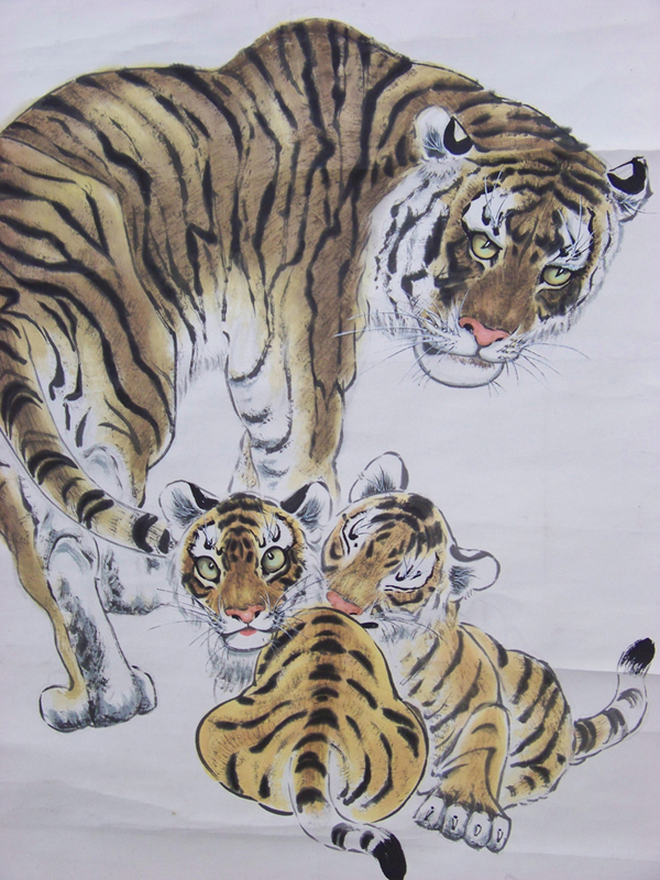 705海报印制海报展板写真喷绘贴纸素材35国画动物zip - 副本