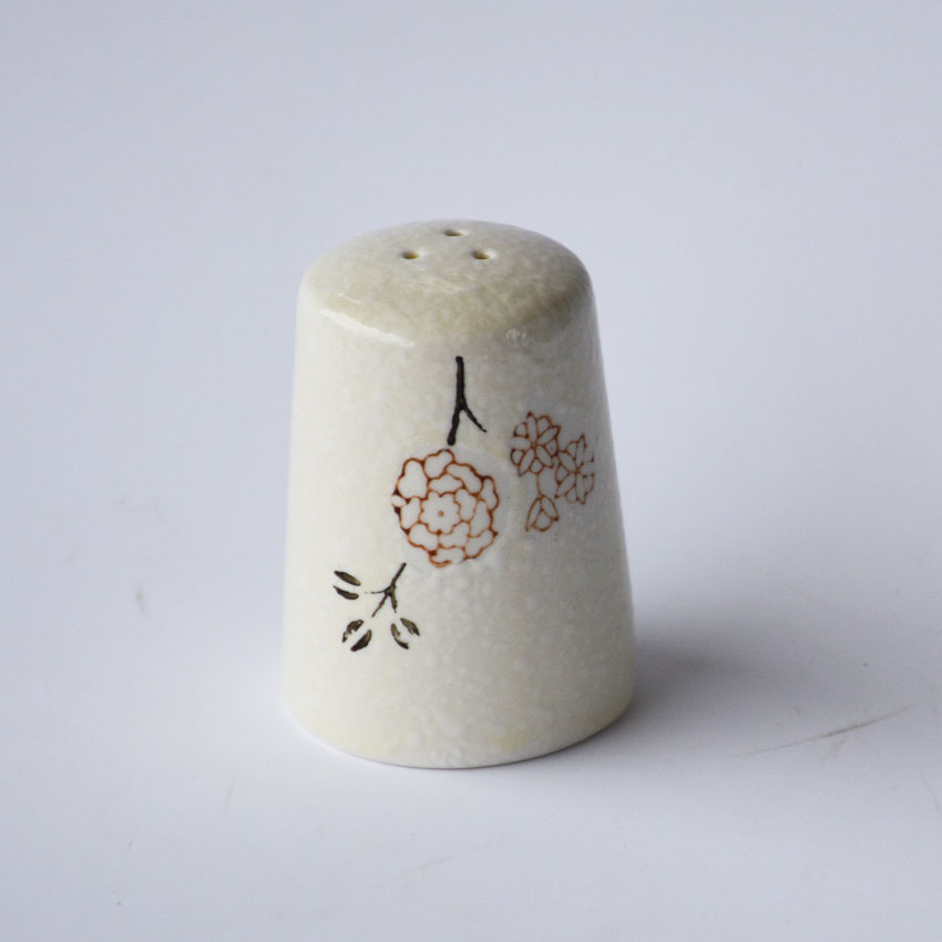 zakka调料胡椒瓶/盐瓶/日式手绘陶瓷餐具/调味瓶罐/创意厨房摆件