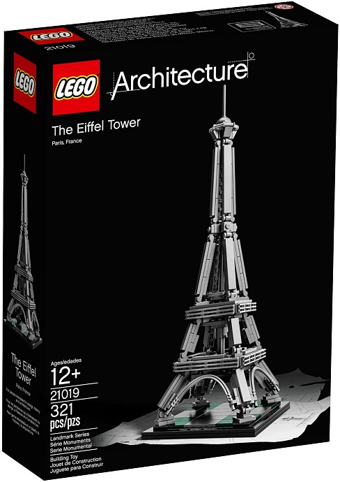 儿童益智乐高 LEGO 21019 建筑系列 埃菲尔铁塔 2013年