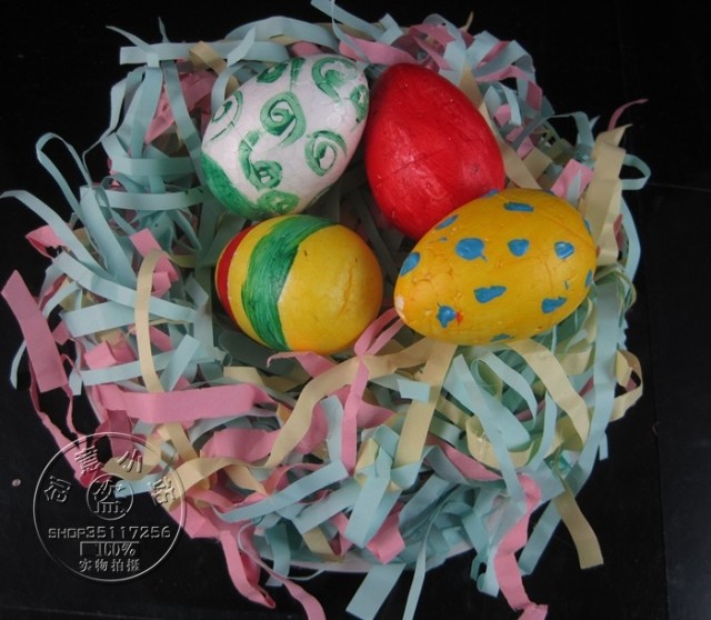 花球打花器DIY配件保丽龙球蛋形泡沫球 实心彩蛋 绘画用蛋 半圆形