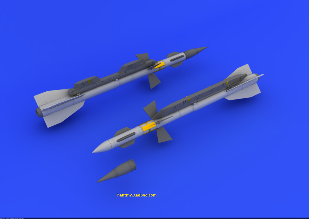 牛魔王648094苏联R-27ER/AA-10空空导弹和挂架1/48树脂拼装模型
