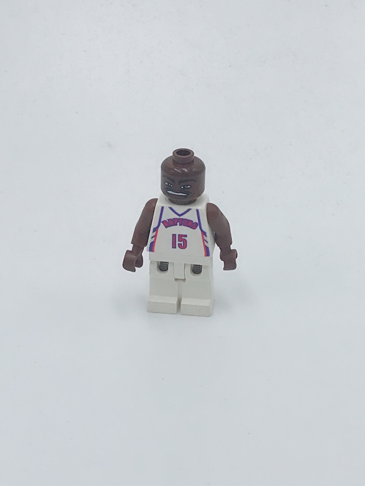 乐高Lego 绝版NBA 篮球弹簧腿人仔 nba039 国王队 15号 文斯卡特