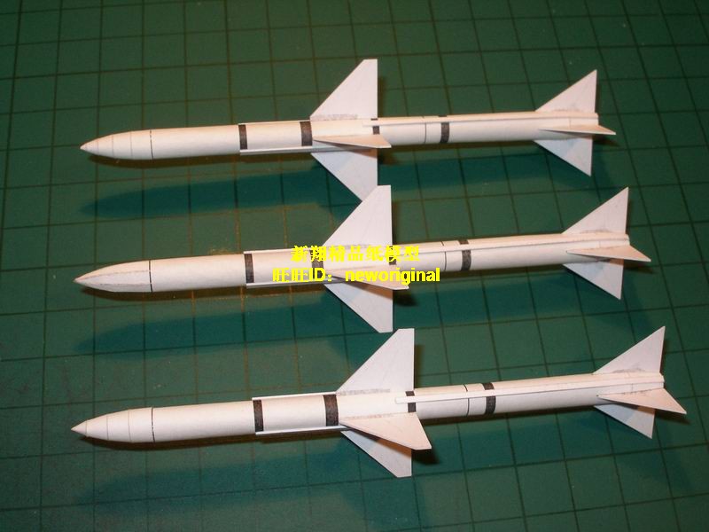 长1米 美国AIM7E AIM-7麻雀中程雷达制导空对空空制导导弹模型