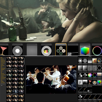 FCPX插件LOOKS电影大片风格视频图像调色预设500个+使用教程