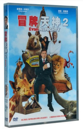 正版正品 冒牌天神2 盒装DVD Evan Almighty 史蒂夫·卡莱尔