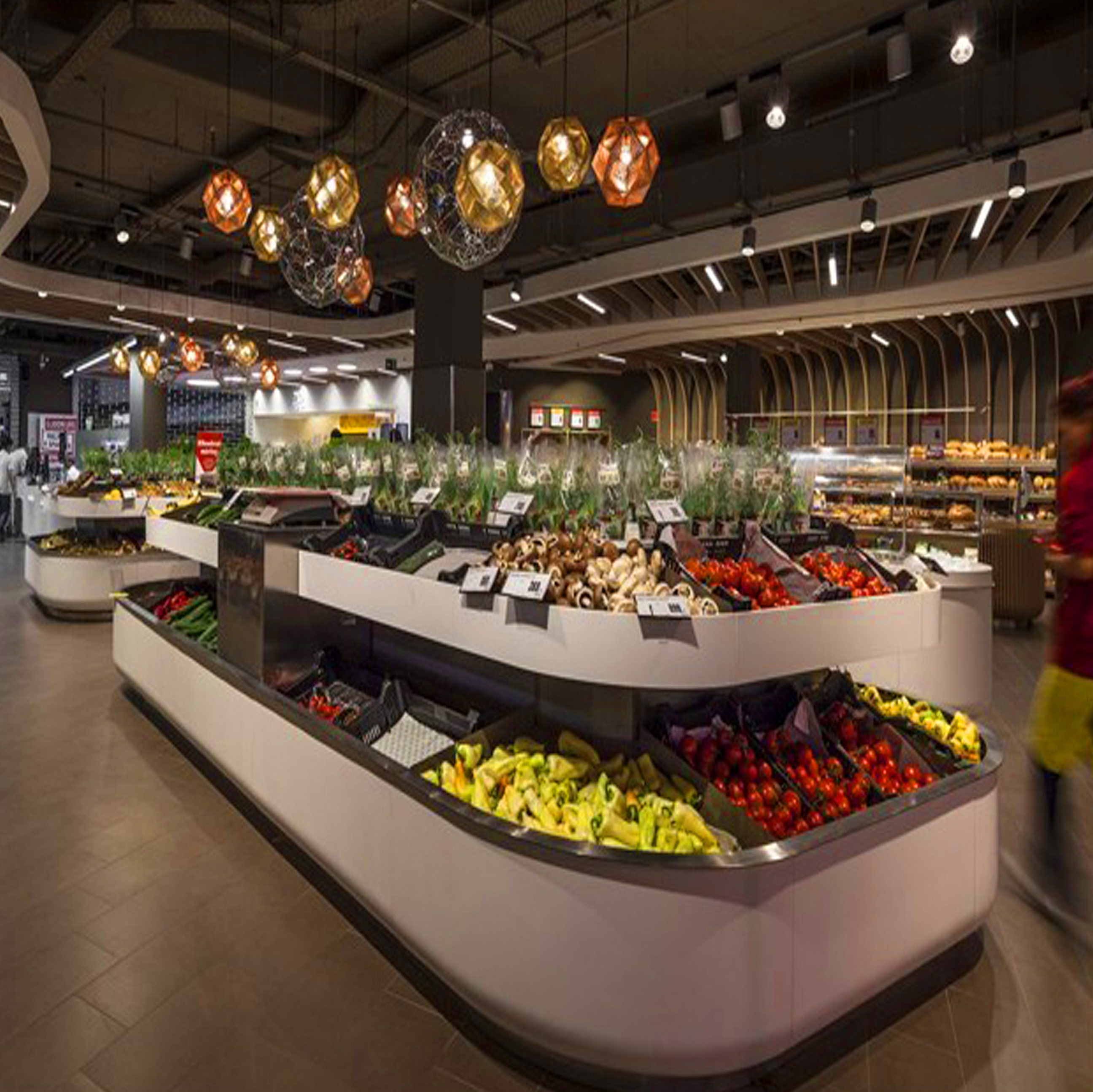 超市设计水果店杂货店小型超市卖场生活馆菜市场实景照片效果图