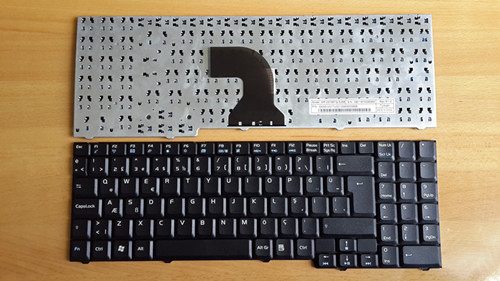 NEC全新原装群光Packard mx37 TR笔记本键盘 MP-03756TQ-528B