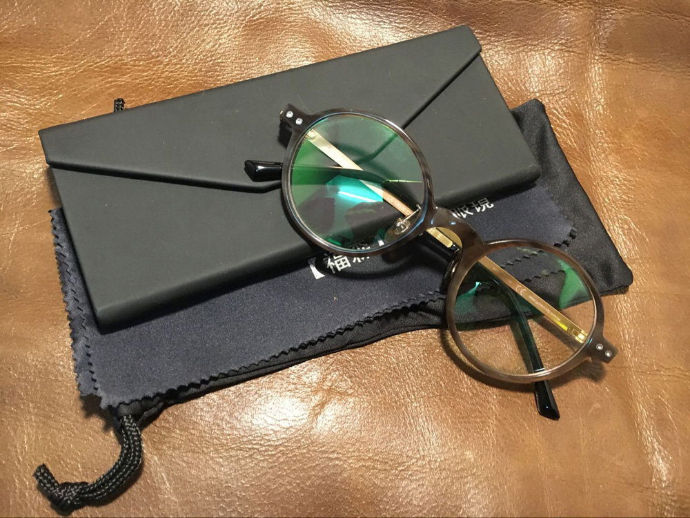 秒发-【福森】手工眼镜6年店，超薄进口雅棕印度牛角日本山内钛