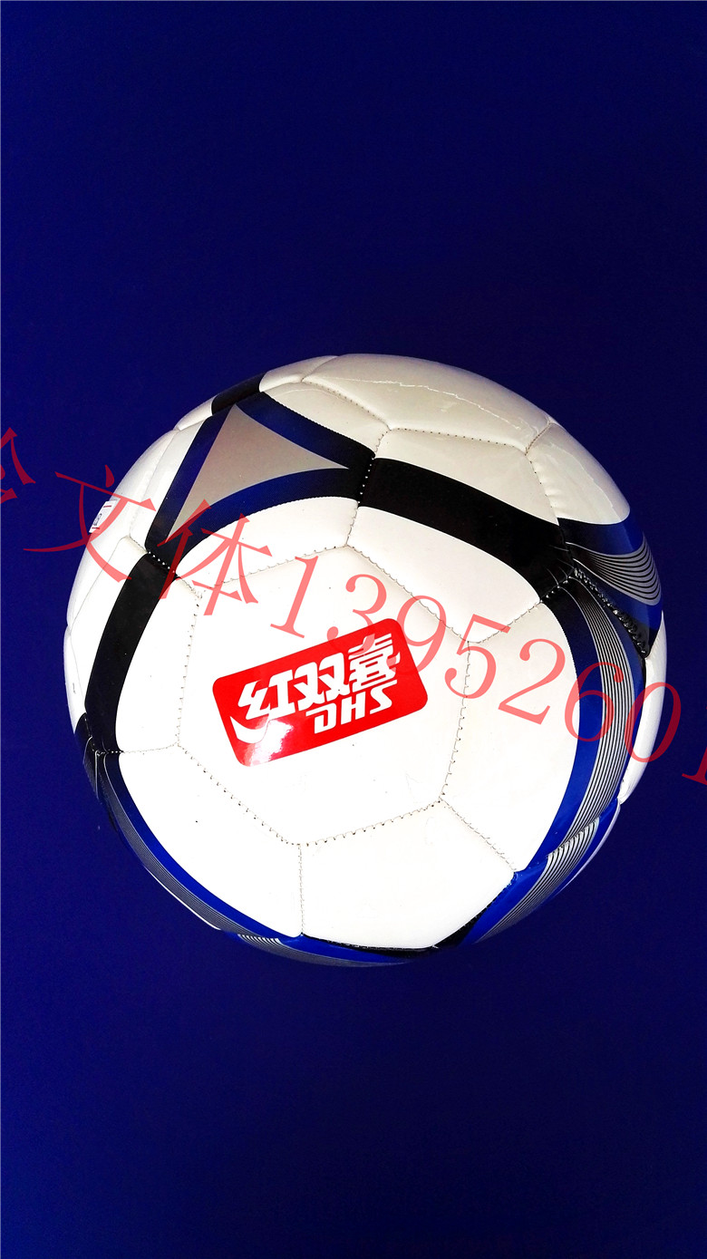 足球正品红双喜FS101机缝TPU镜面5号训练比赛标准用球气针网袋