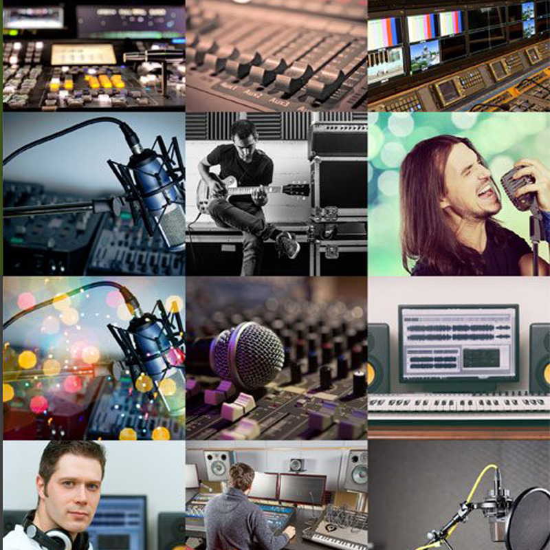 110号录音设备麦克风话筒调音台录音棚JPG高清图片PS平面设计素材