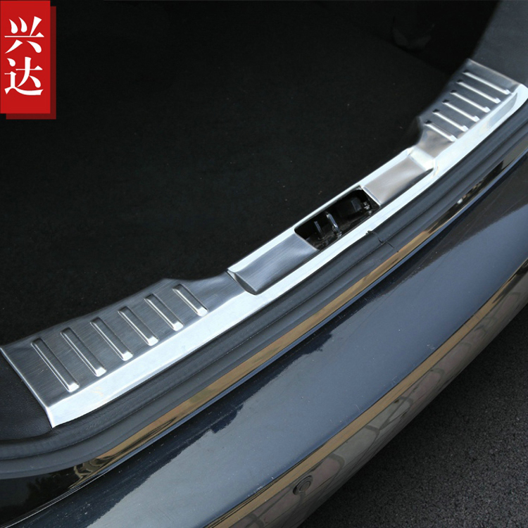 适用于2012-18款福特福克斯三厢不锈钢后备箱踏板FOCUS内置后护板