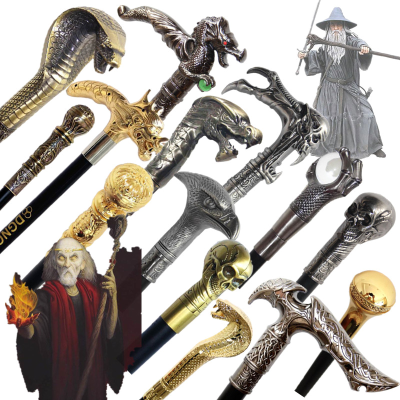 COS骷髅魔杖水晶球权杖国王权杖埃及权杖魔法师魔杖沉睡魔咒权杖