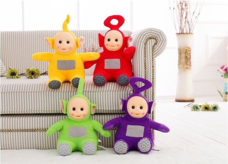 包邮正版天线宝宝毛绒玩具玩偶坐姿公仔丁丁 拉拉 小波 迪西玩具