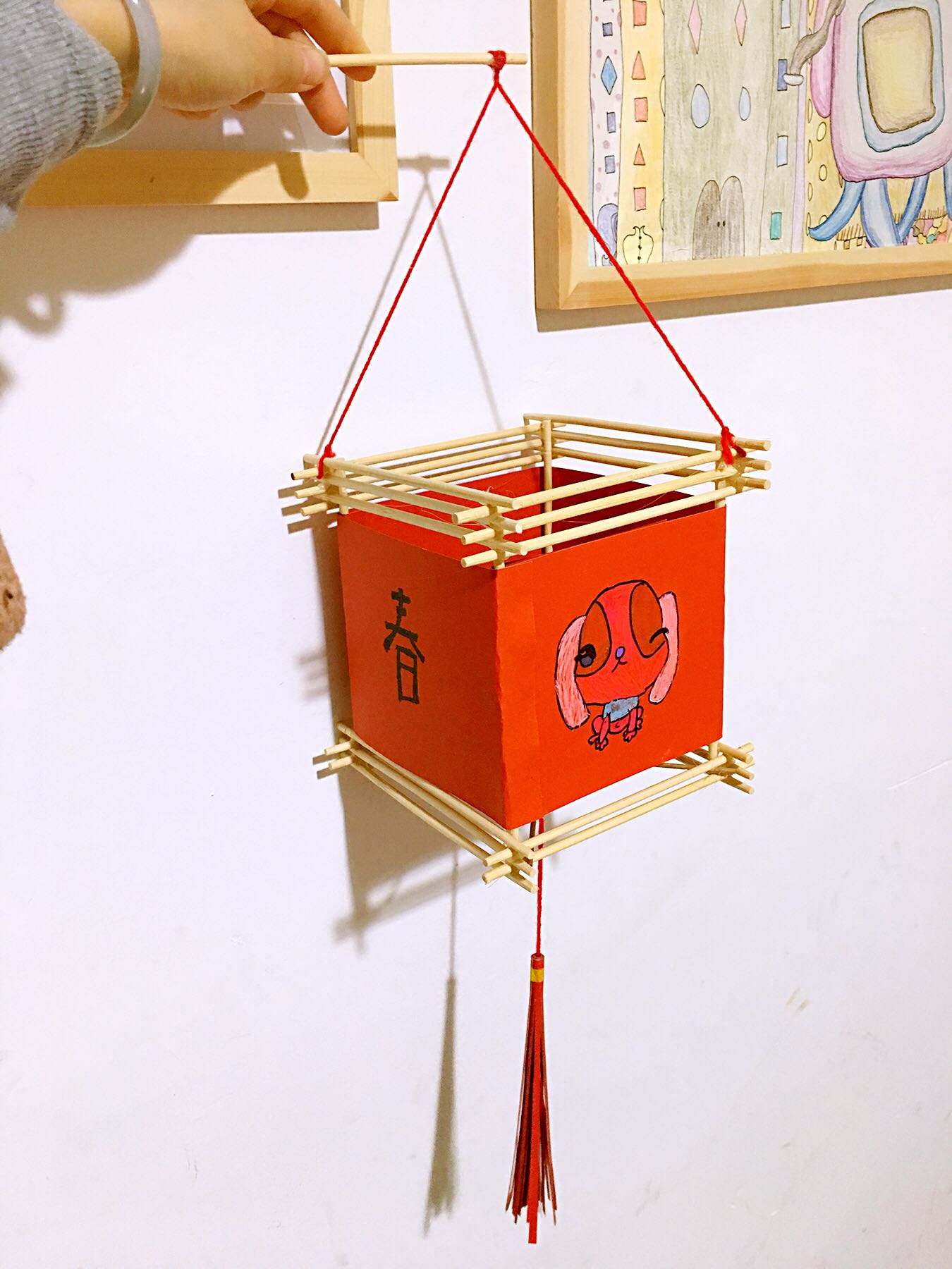 DIY创意美劳灯笼作品 废物利用 变废为宝 元宵节中秋节手工
