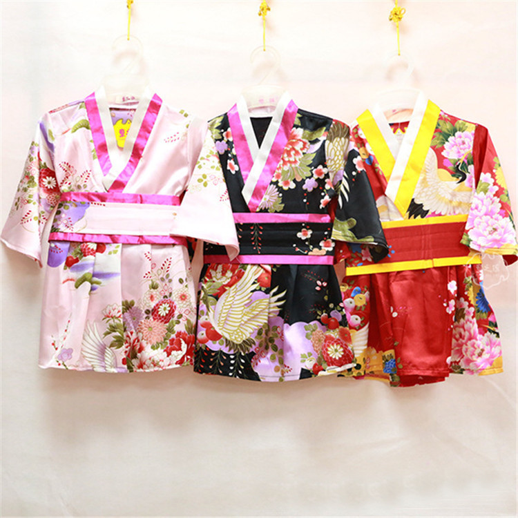 夏季新款传统儿童和服0-6岁女童宝宝日本服5中小童民族舞蹈演出服