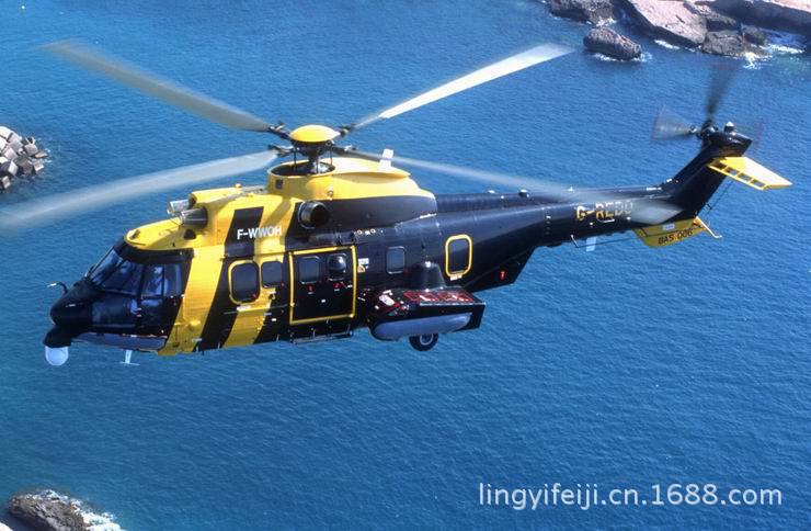 租赁民用直升机 欧直超美洲豹AS332L直升机1.5亿人民币 凌音飞机